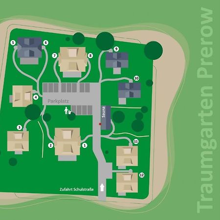 Traumgarten Haus Leichte Brise Prerow Exteriör bild